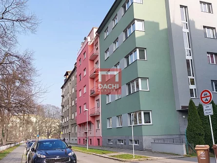 Prodej cihlového bytu 2+kk, 47 m2 v Olomouci, ul. Na Bystřičce.