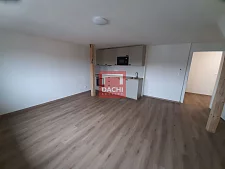 Pronájem novostavby podkrovního bytu 2+Kk, 47m², Olomouc ulice Bořivojova